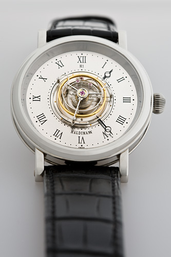 Beat Haldimann's H1 watch with flying tourbillon