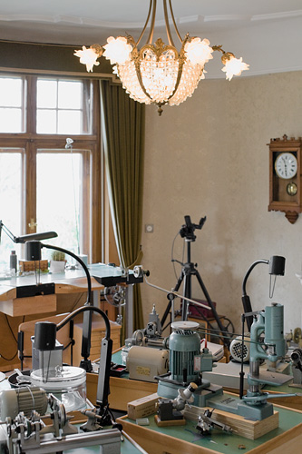 Beat Haldimann's workshop