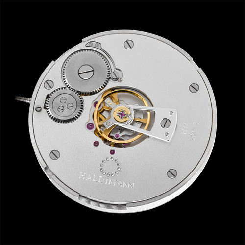 Movement of the Haldimann H11 with central balance