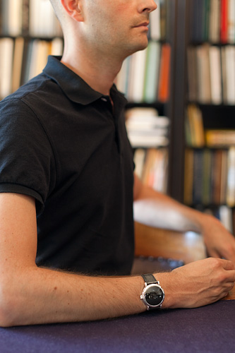 © Valentin Blank Wrist shot of Beat Haldimann's H9