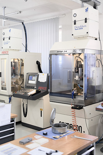 ... allows for fast development and help the R&D department to try out new designs and technologies in real life
