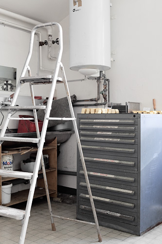 First signs of the upcoming workshop rearrangement