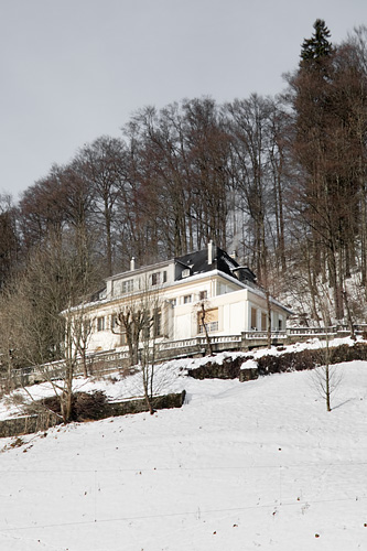 Georges-Favre Jacot's mansion on the hills above the Zenith conglomerate